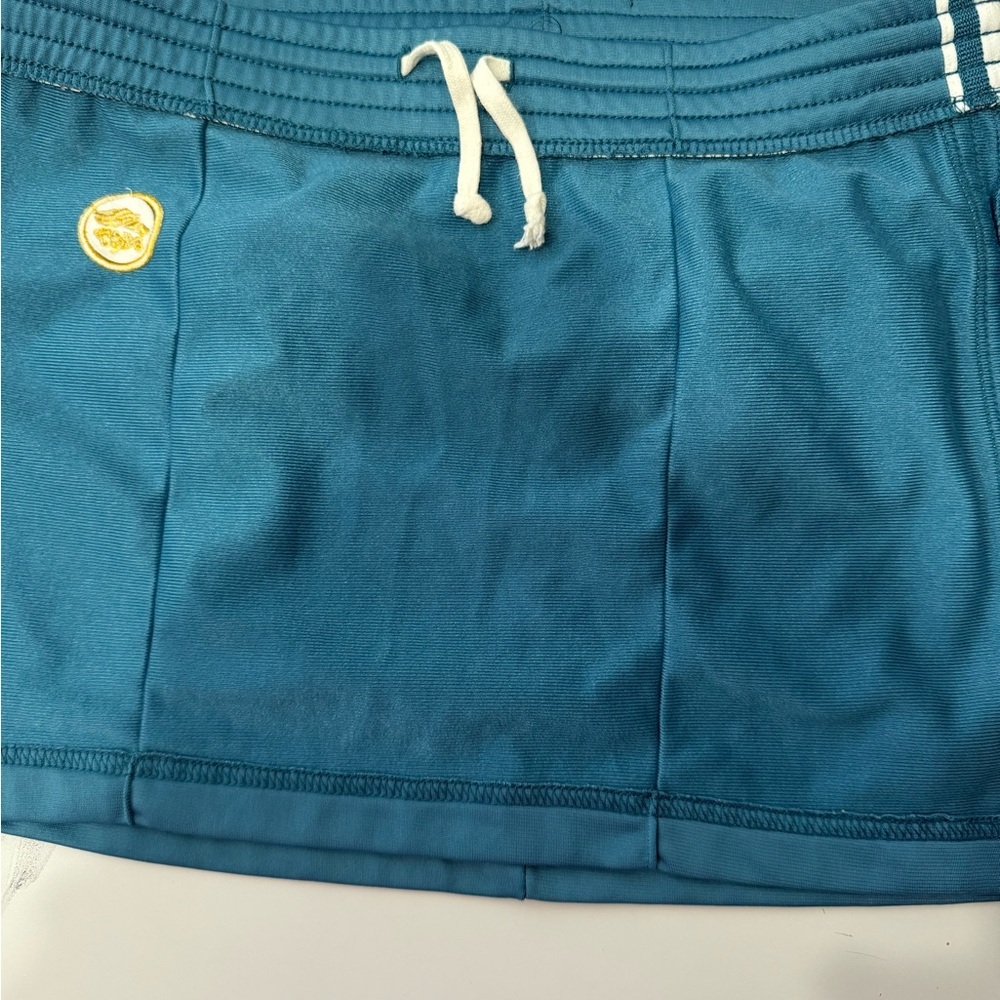 Vintage Y2K Abercrombie & Fitch Teal Tennis Mini Skirt XS Sporty Preppy A&F - Picture 6 of 6